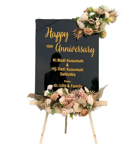 Papan Bunga Akrilik Ballroom Wedding Bsd