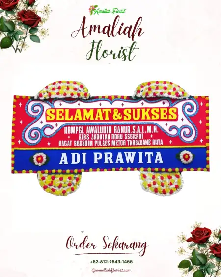 Papan Bunga Ucapan Selamat Ballroom Wedding Bsd