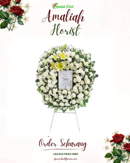 Krans Bunga Duka Ballroom Wedding Bsd