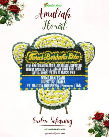Papan Bunga Duka Ballroom Wedding Bsd